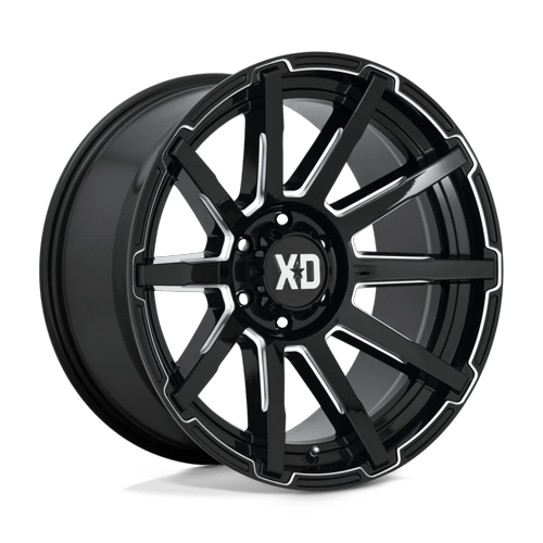 XD - XD847 22X10 8X6.5 G-blk Mill -18MM