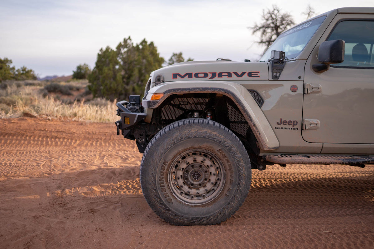 DV8 Offroad - 2018-2025 Jeep Wrangler JL & 2020-2025 Gladiator JT | Front Inner Fenders - INFEND-06FB