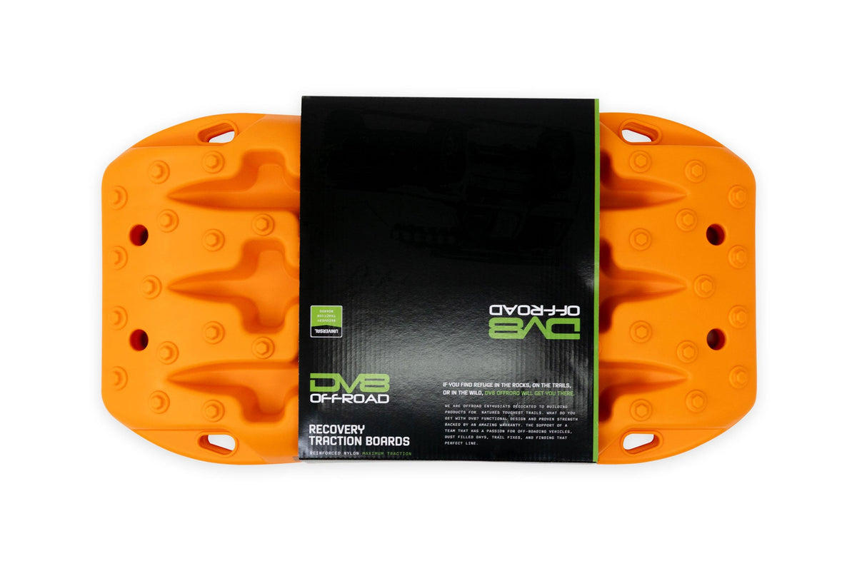 DV8 Offroad - DV8 Xtract Mini Traction Board Pair | Black or Orange - RTB2-02OR