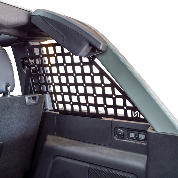 Turn Offroad 2021+ Ford Bronco Rear Window Molle Panels - IA1-RW4 for 2021-2026 Ford Bronco - detail view