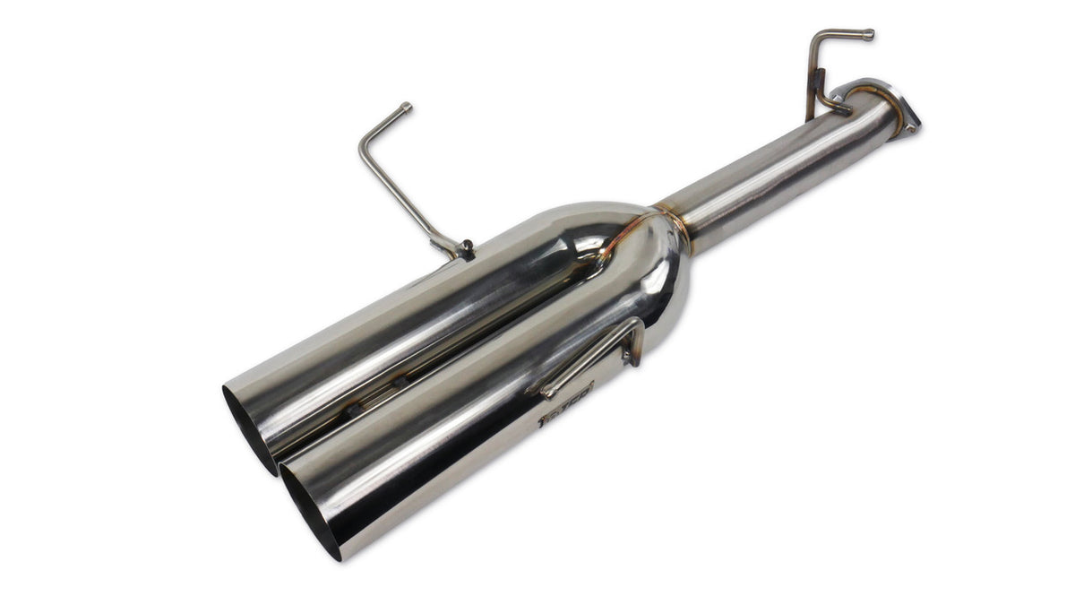ISR Performance EP (Straight Pipes) Dual Tip Exhaust 4in 95-98 (S14) - Nissan 240sx - IS-EPDUAL-S14BO