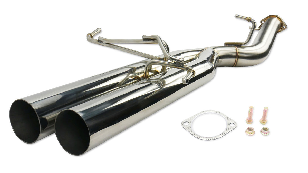ISR Performance Series II - EP Dual Rear Section Only - 95-98 Nissan 240sx (S14) - IS-S2RO-EPD-S14