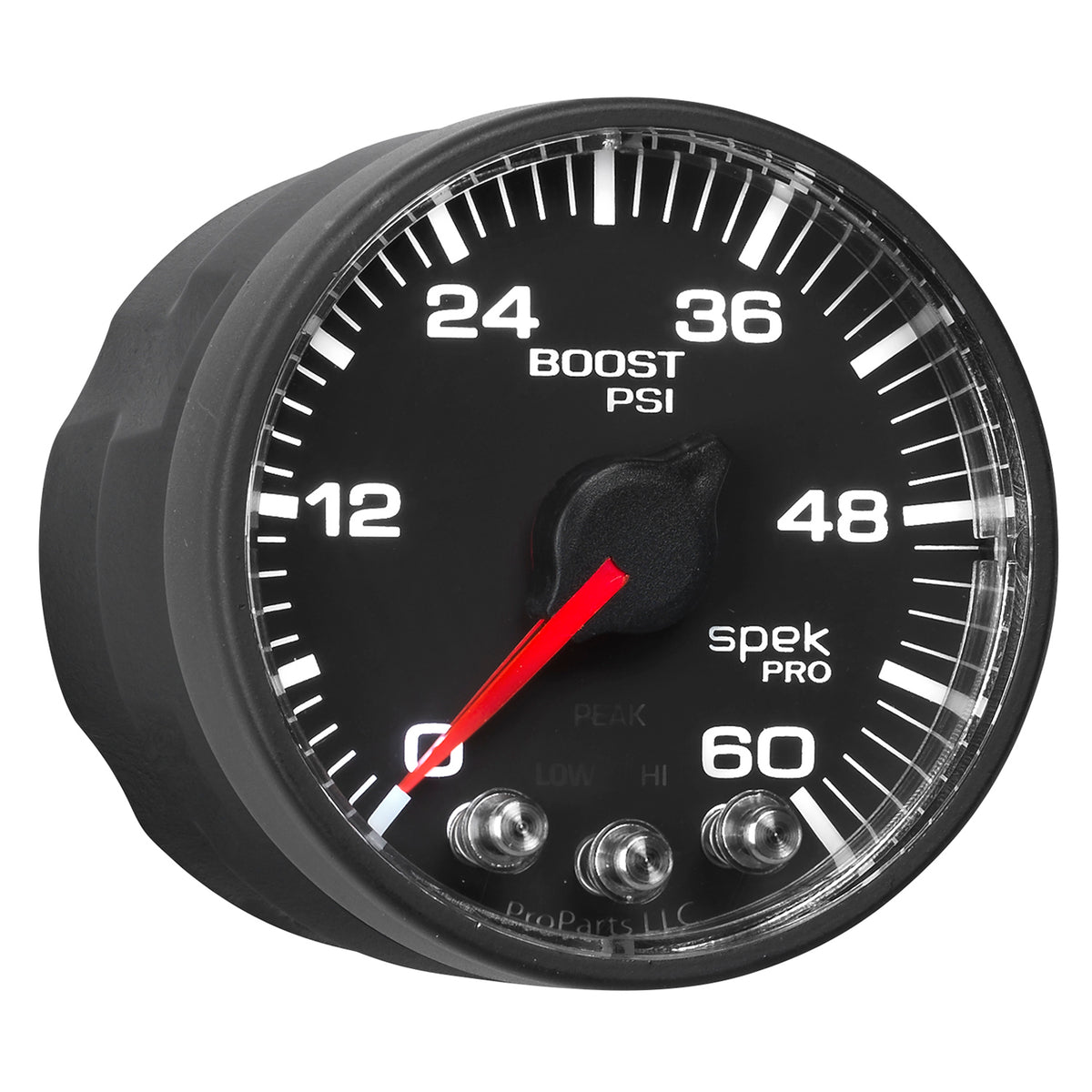 Autometer Spek-Pro 52.4mm 0-60 PSI Digital Stepper Motor Boost Gauge - P304328