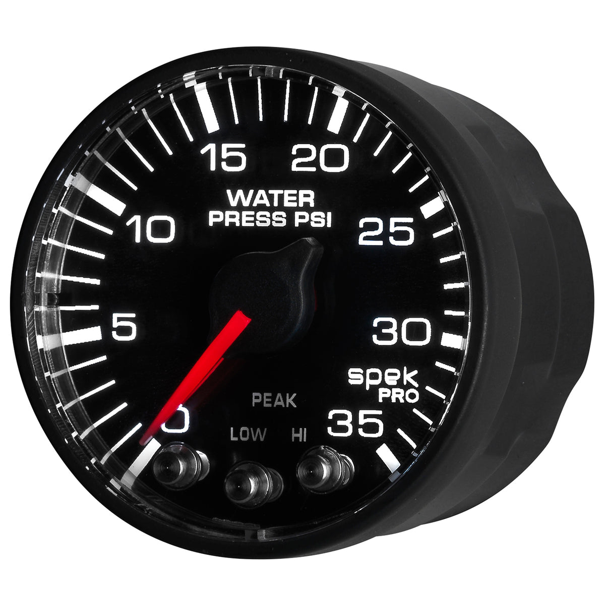 Autometer Spek-Pro 52.4mm 0-35 PSI Digital Stepper Motor Water Pressue Gauge - P343328