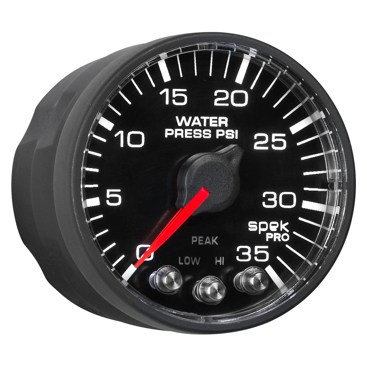 Autometer Spek-Pro 52.4mm 0-35 PSI Digital Stepper Motor Water Pressue Gauge - P343328