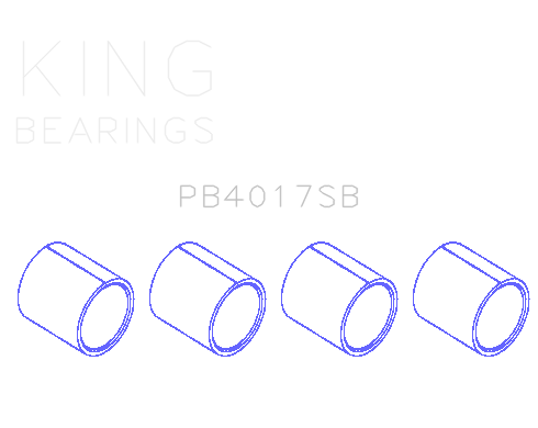 King PEUGEOT EP6DT/BMW N14B16C Connecting Rod Bushing - PB4017SB
