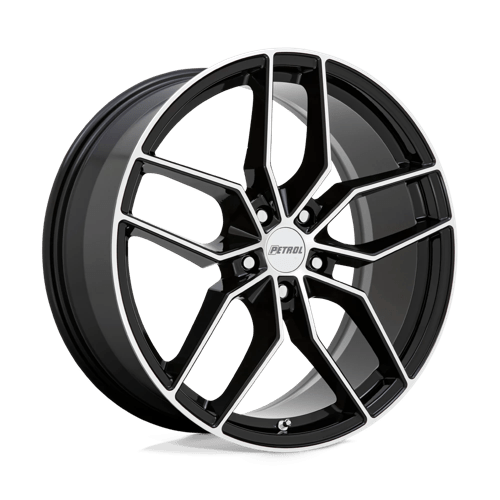 Petrol - PE P5C 20X8.5 5X4.5 76 G-blk Mach +40