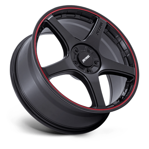Petrol - P2E 20X8.5 5X110/115 72 +40 M-blk Rd-lp