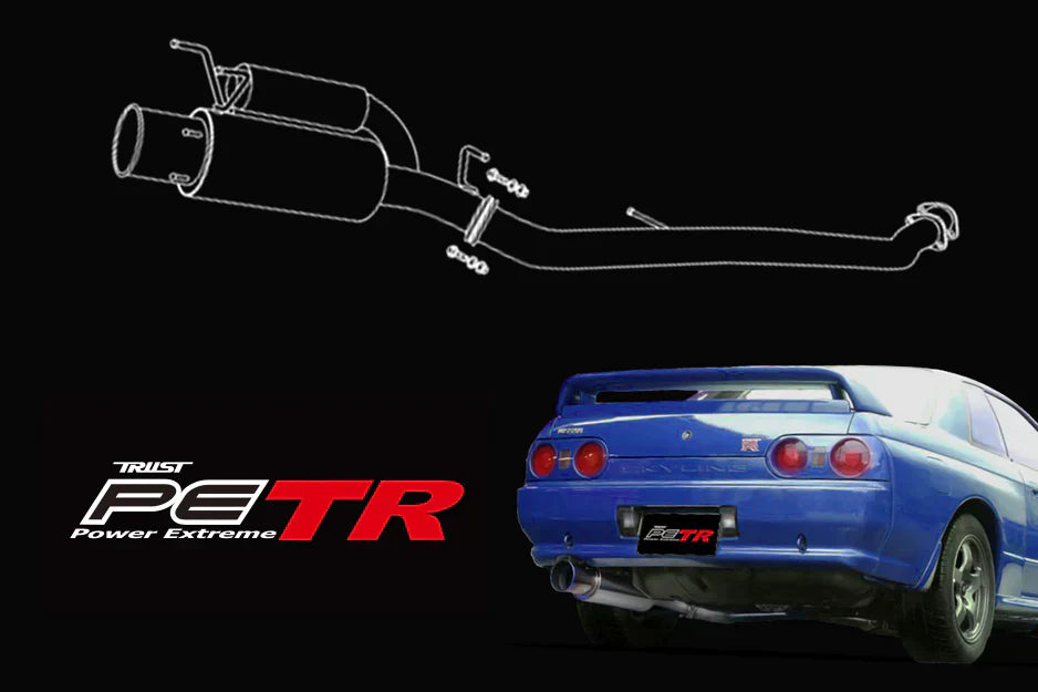 GReddy - TRUST PE-TR Cat-back Exhaust Systems - application specific - 10167310
