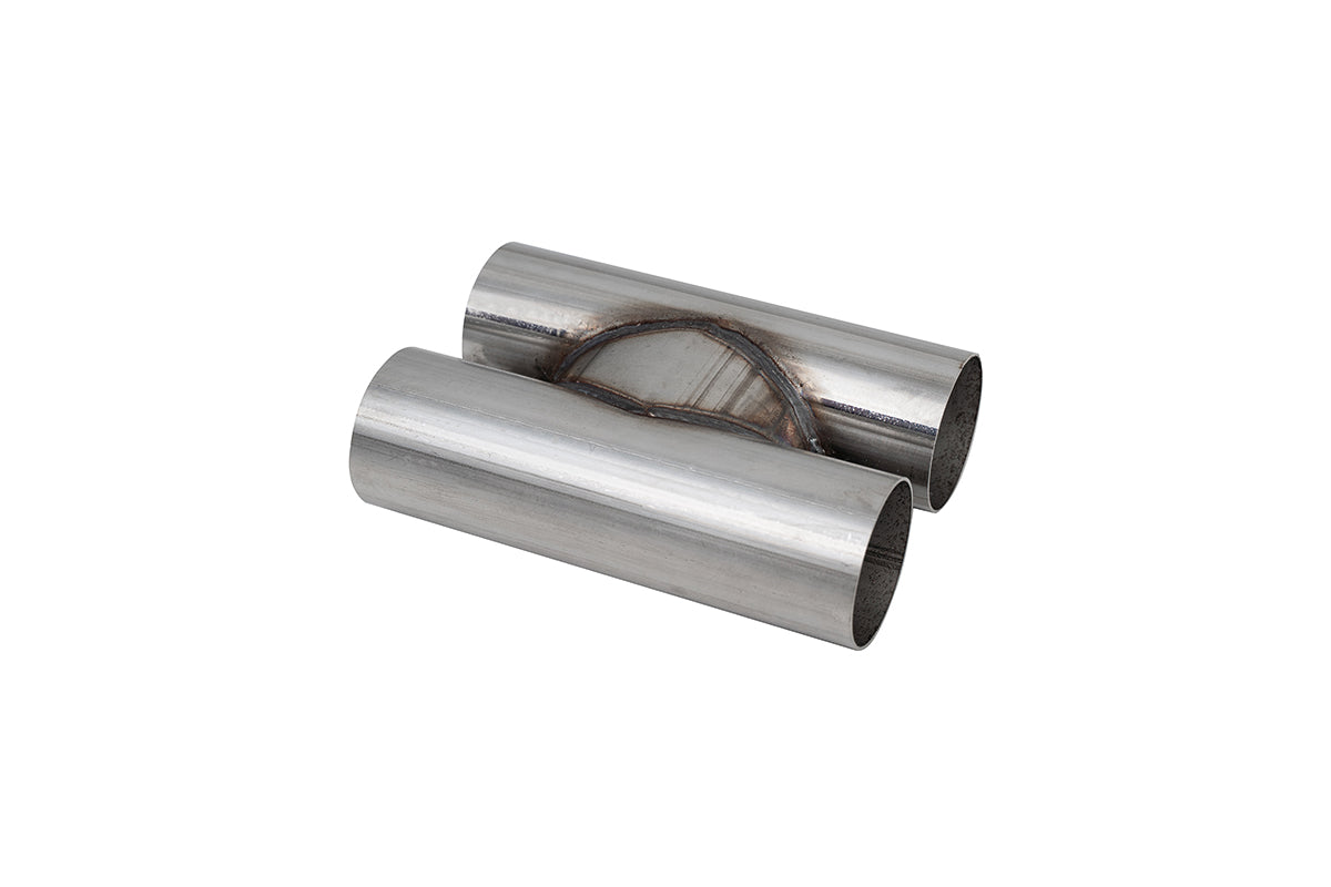 Corsa PRO-Series 304SS Standalone H-Pipe 3.0in Dual Inlet / Dual Outlet - 9.5in OAL - PH0300