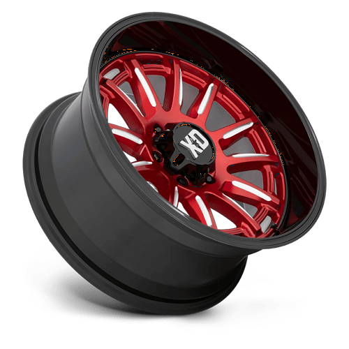 XD - XD865 20X9 6X135 Red-mill Blk-lp 00MM