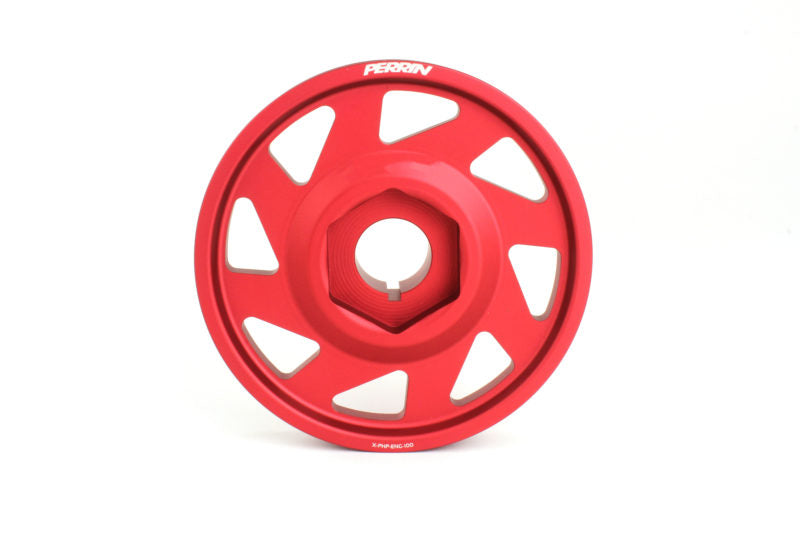 Perrin Crank Pulley for 10th Gen Civic Type-R Red - PHP-ENG-100RD