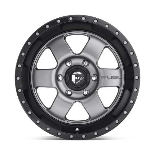 Fuel Off-Road D619 17X9 Matte Gunmetal Black Bead Ring 6x135 +1mm