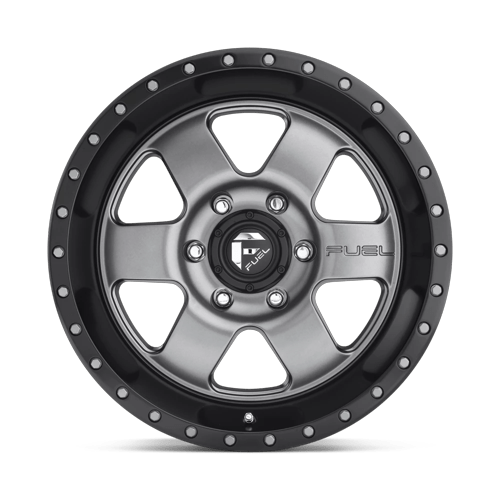 Fuel Off-Road D619 18X9 Matte Gunmetal Black Bead Ring 5x127 +1mm