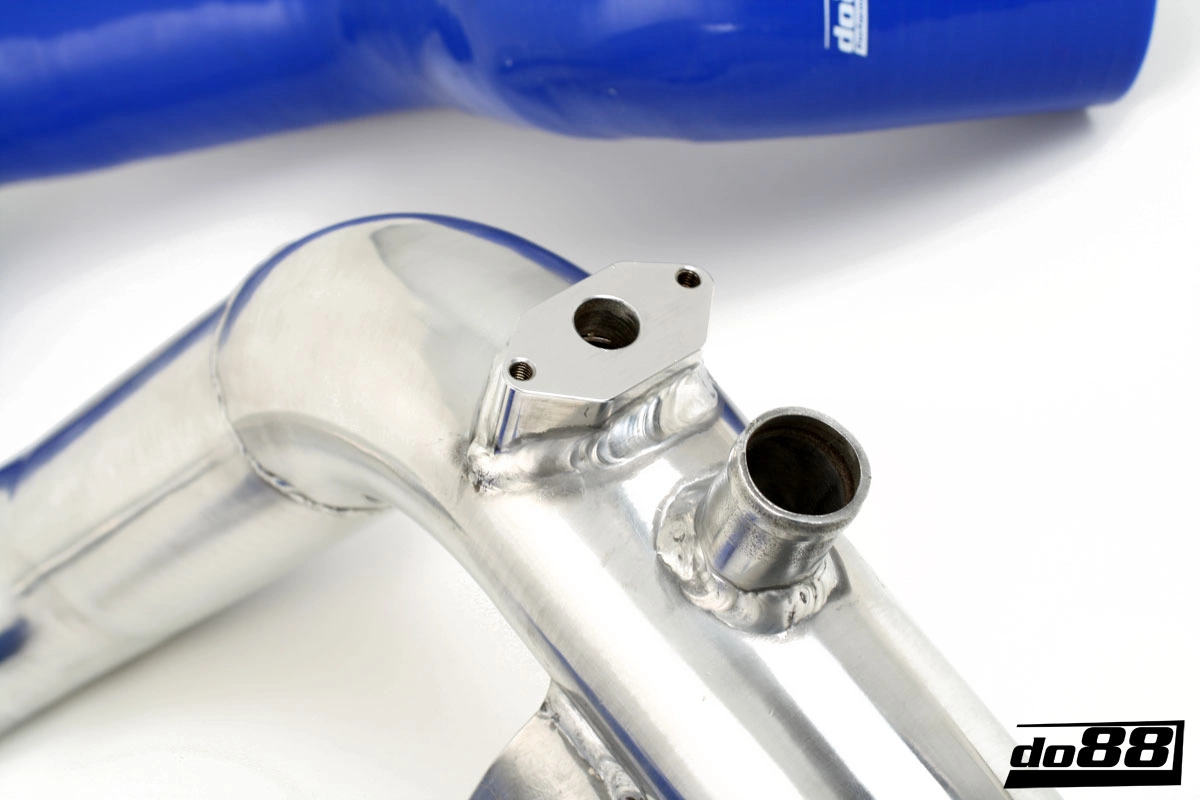 do88 - SAAB 9-3 99-02 T7 Pressure pipe with Blue hoses - PP-03-OG93R