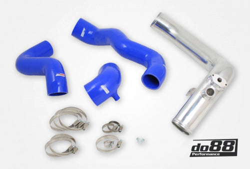 do88 - SAAB 9-3 99-02 T7 Pressure pipe with Blue hoses - PP-03-OG93R