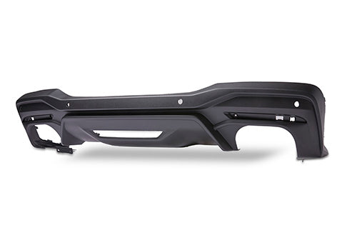 Ford Racing 2024 Mustang 2.3L Extreme Non-Active Cat-Back Exhaust w/GT Valance - Black Tip - M-5200-M2EBV