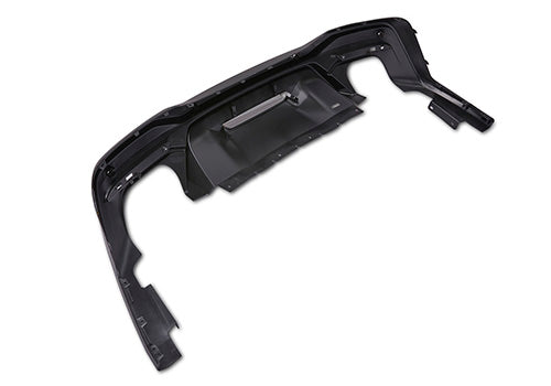 Ford Racing 2024 Mustang 2.3L Extreme Non-Active Cat-Back Exhaust w/GT Valance - Black Tip - M-5200-M2EBV