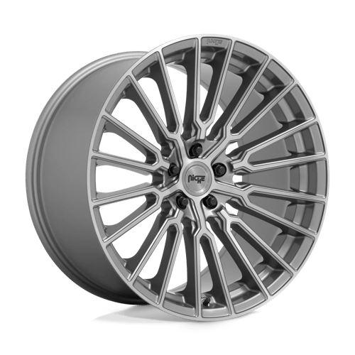 Niche 1PC M251 Premio 20X10.5 5X120 +35MM Platinum Brushed