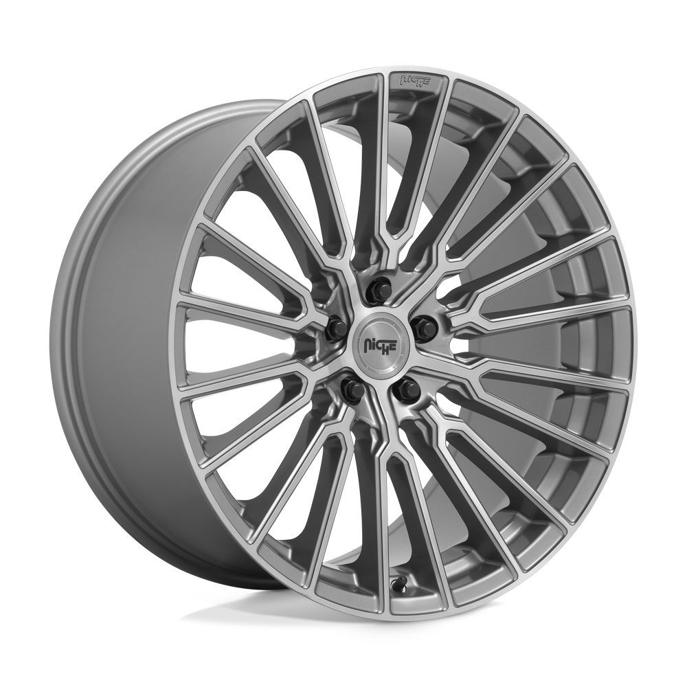 Niche 1PC M251 Premio 20X10.5 5X112 +27MM Platinum Brushed