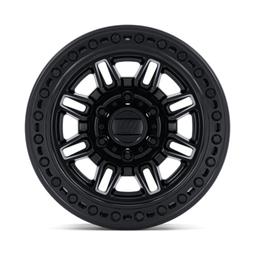 Pro Comp Alloys - Equalizer BL 17X9 8X6.5 125 +1 Blk-out