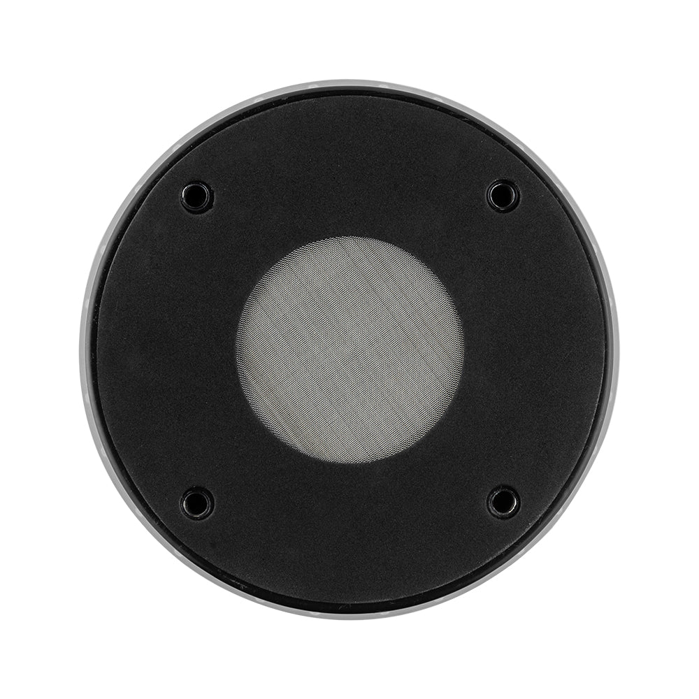 DS18 2in Bolt-On Throat 320 Watts Dual Polymer 1 x 3.5in Mid-Range 1.75in High Range 8ohm - PRO-DRNCOAX - angle view