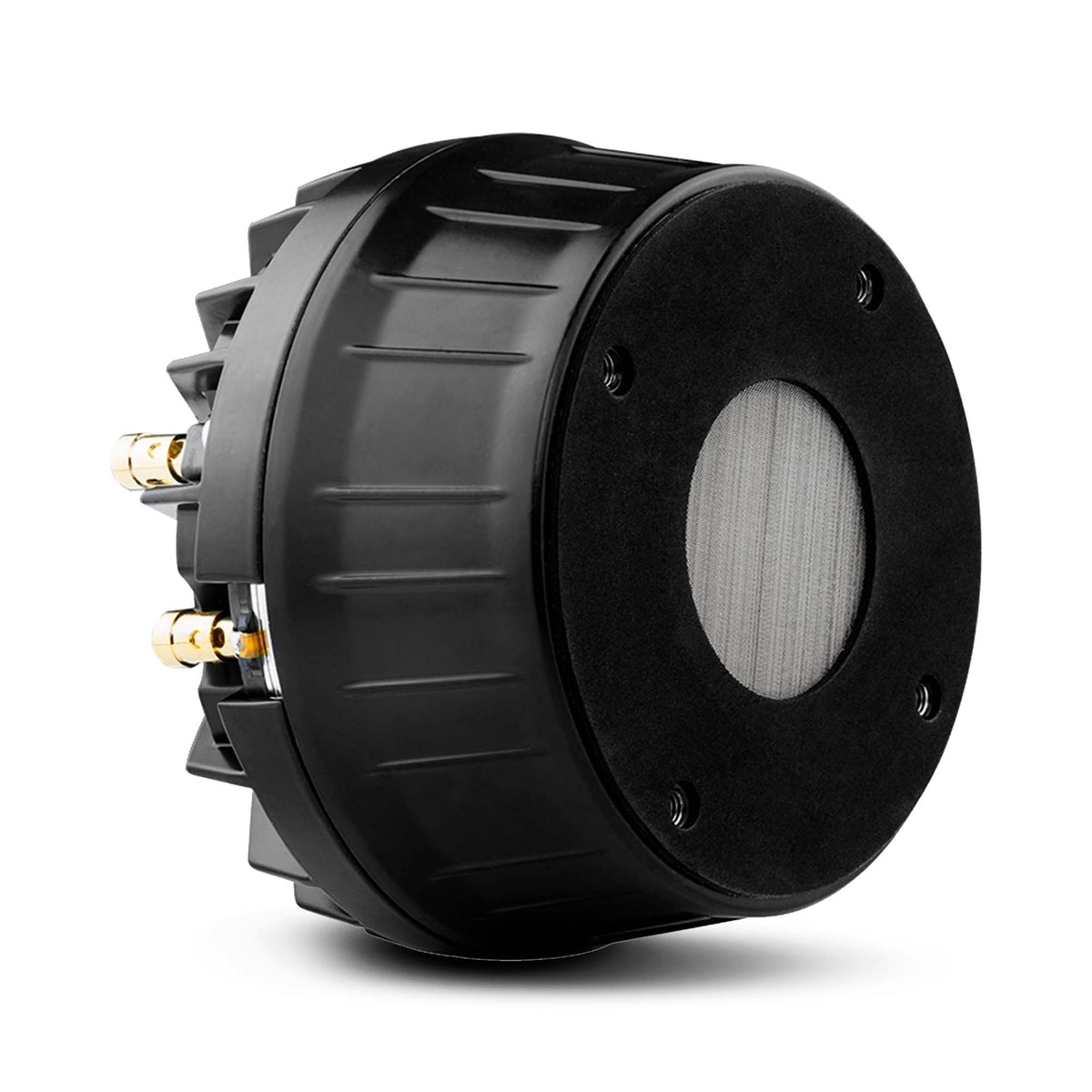 DS18 2in Bolt-On Throat 320 Watts Dual Polymer 1 x 3.5in Mid-Range 1.75in High Range 8ohm - PRO-DRNCOAX - front view