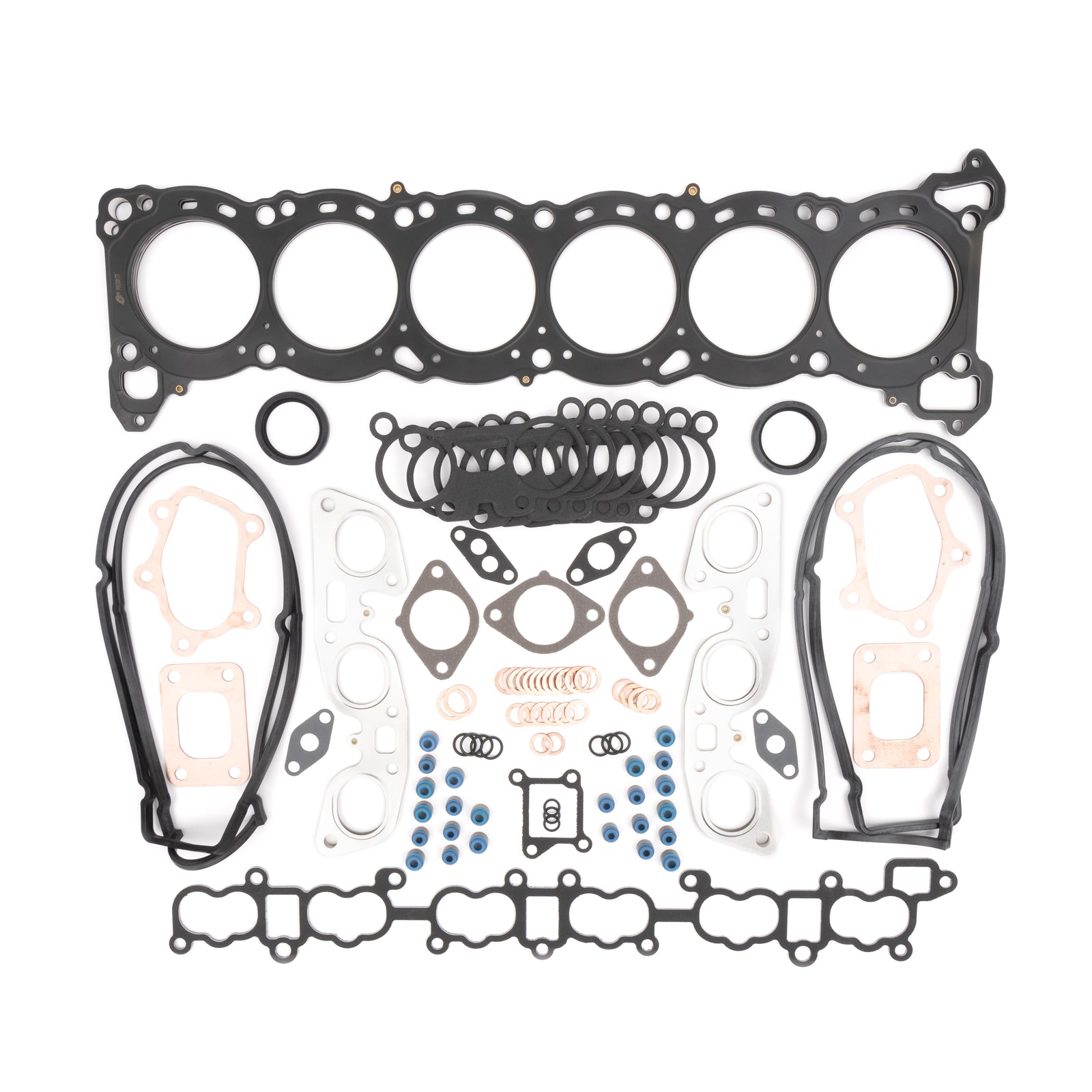 Cometic Street Pro Nissan 1989-02 RB26DETT 2.6L Inline 6 87mm Bore Top End Kit - PRO2017T by Cometic Gasket - front view