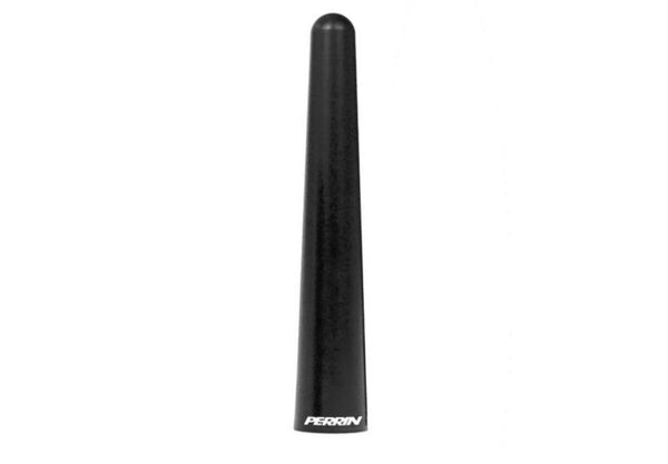 Perrin 08-14 WRX/ 08-14 STi w/o Nav 3 inch Shorty Antenna - PSP-BDY-121 for 2008-2014 Subaru WRX - front view