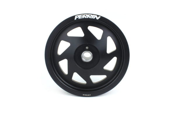 Perrin 13-20 BRZ /  FR-S / 86 Crank Pulley - Black - PSP-ENG-101BK for 2013-2020 Subaru BRZ - front view