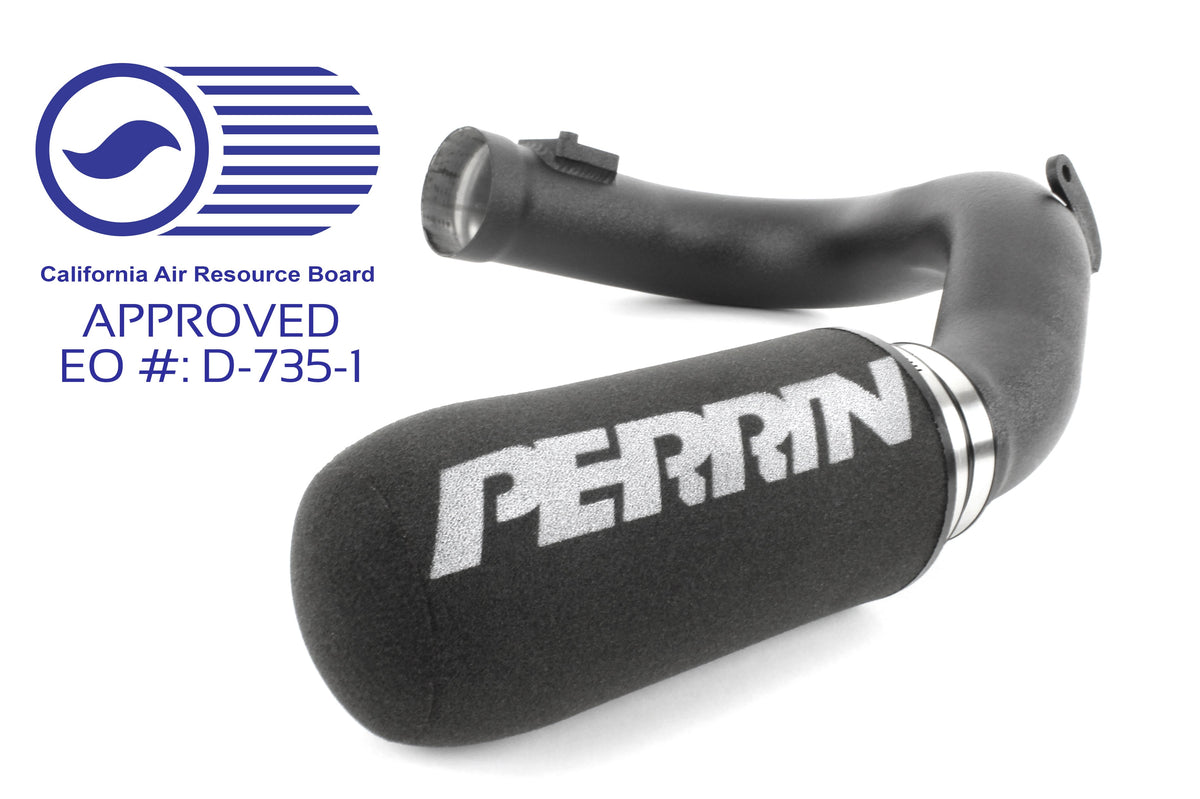 Perrin Performance 17-19 Subaru BRZ/86 Cold Air Intake (Auto Only) Wrinkle Black - PSP-INT-334BK