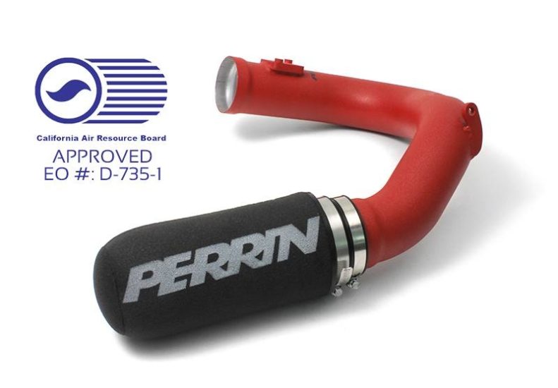 Perrin Performance 17-19 Subaru BRZ/86 Cold Air Intake (Auto Only) Wrinkle Red - PSP-INT-334RD