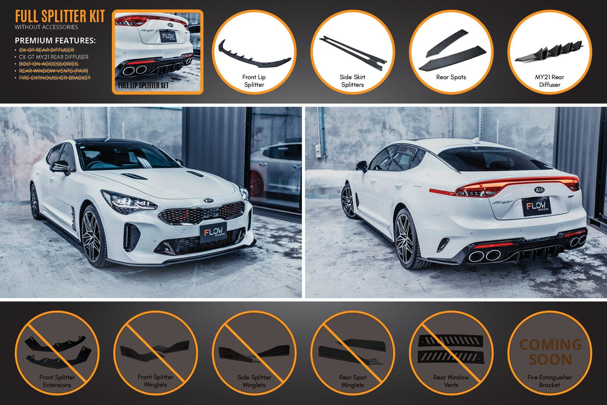 Flow Designs - Stinger CK GT Full Lip Splitter Set
