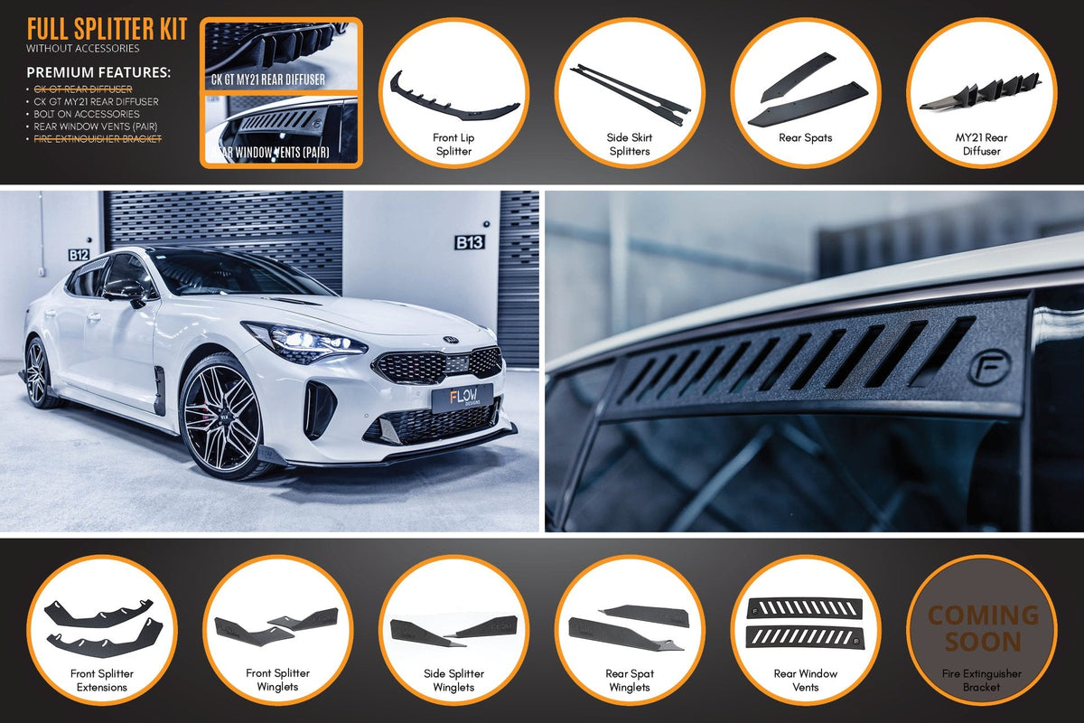 Flow Designs - Stinger CK GT Full Lip Splitter Set