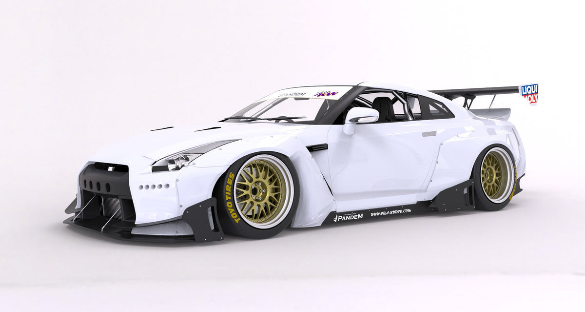 GReddy - Pandem R35 (V2) (V2.5) Aero - Nissan GT-R - 17020612