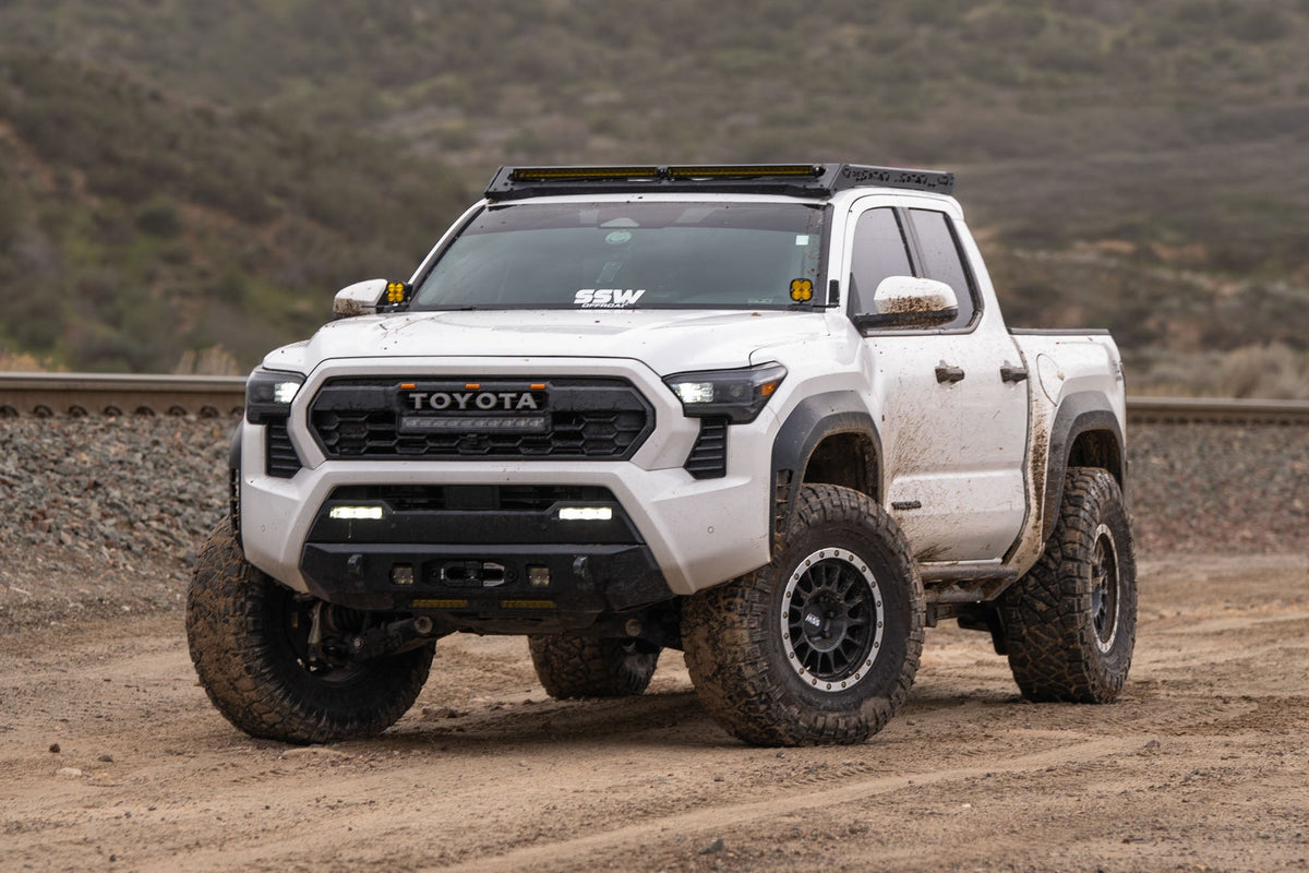 DV8 Offroad - 2024-2026 Toyota Tacoma Double Cab Spec Series Roof Rack - RRTT1-04