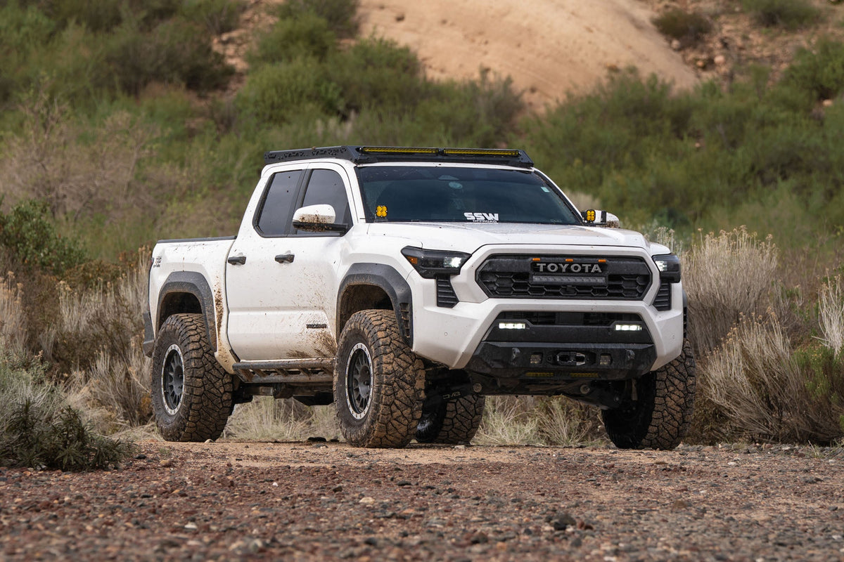 DV8 Offroad - 2024-2026 Toyota Tacoma Double Cab Spec Series Roof Rack - RRTT1-04