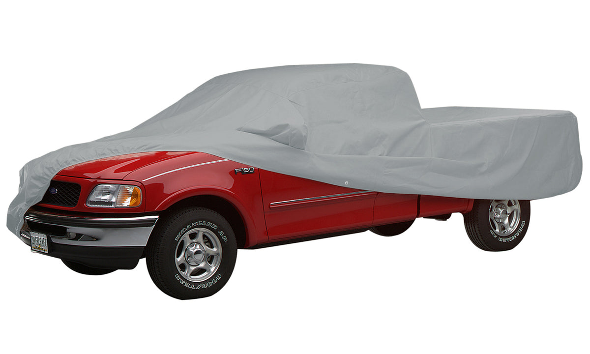 Covercraft Custom Car Covers American Car Intermed Fastback Custom Polycotton Car Cover - Gray - C79PD