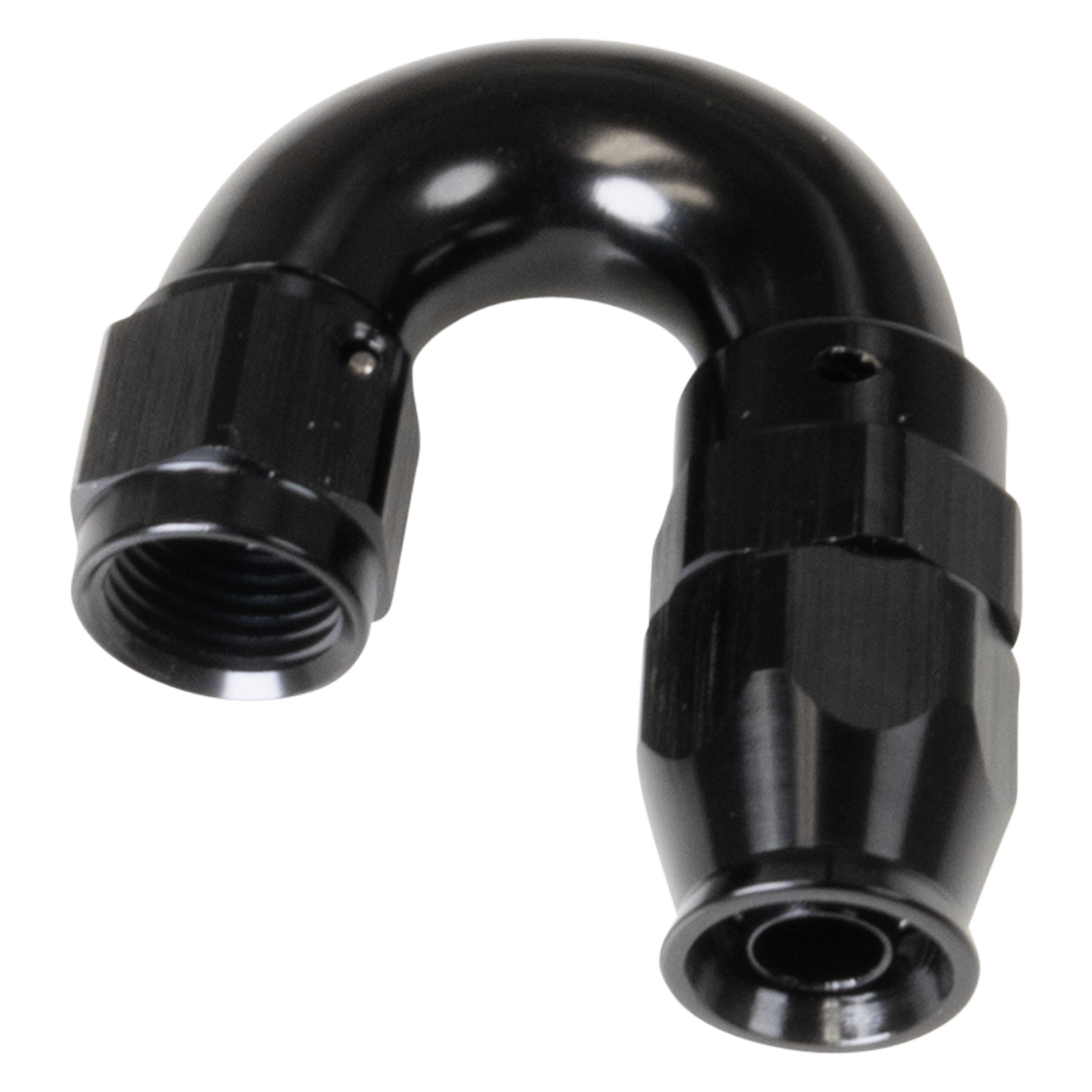 Russell Black 180 -6 Pro Ptfe Hose End - 550543 - front view