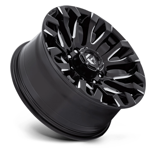 Fuel Off-Road D828 20X9 Gloss Black Milled 8x180 +1mm