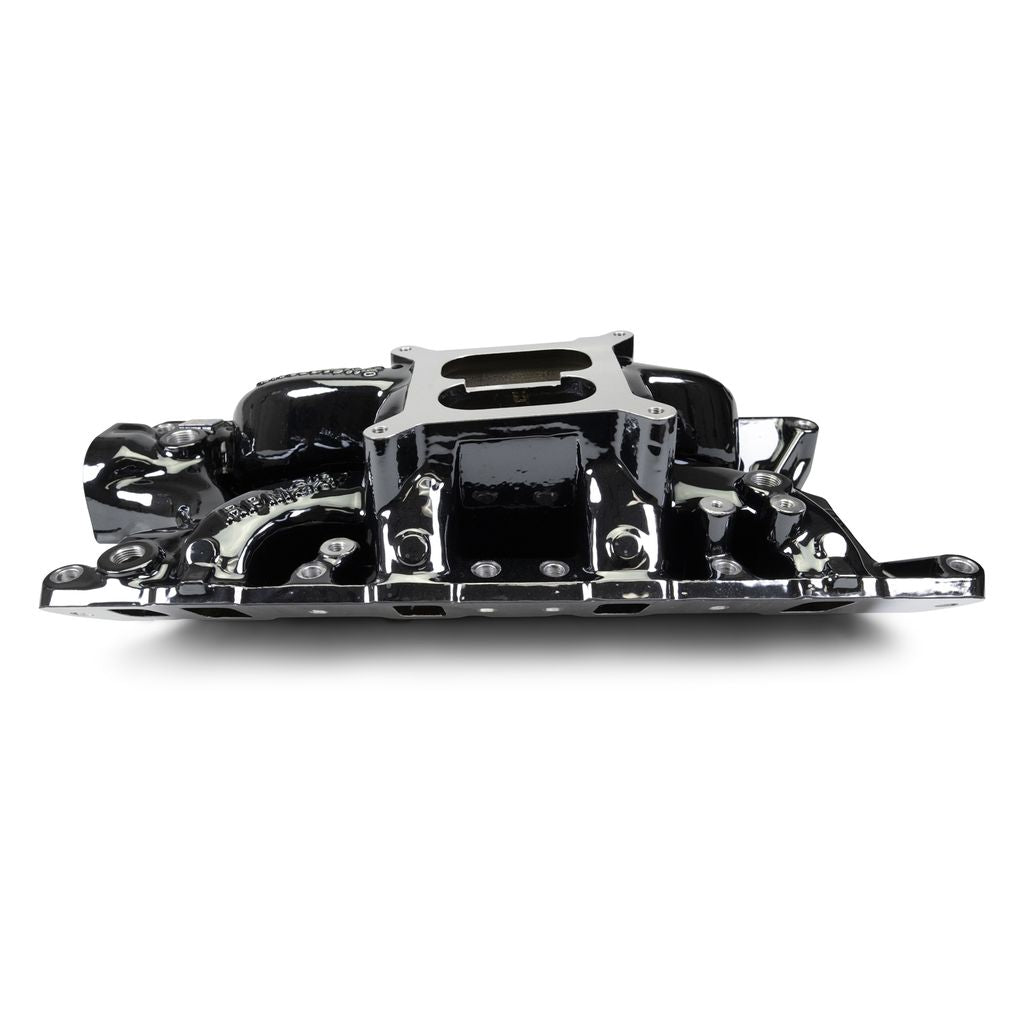 Edelbrock RPM Air-Gap Intake Manifold for Small-Block Ford - Black Plasma Finish - 7521-BP
