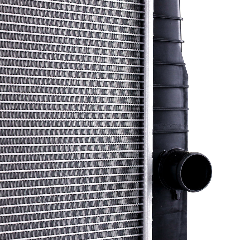 Mishimoto 10-12 Dodge Ram 6.7L Cummins Plastic Radiator - R13296 for 2010 Dodge Ram 2500 - installed view