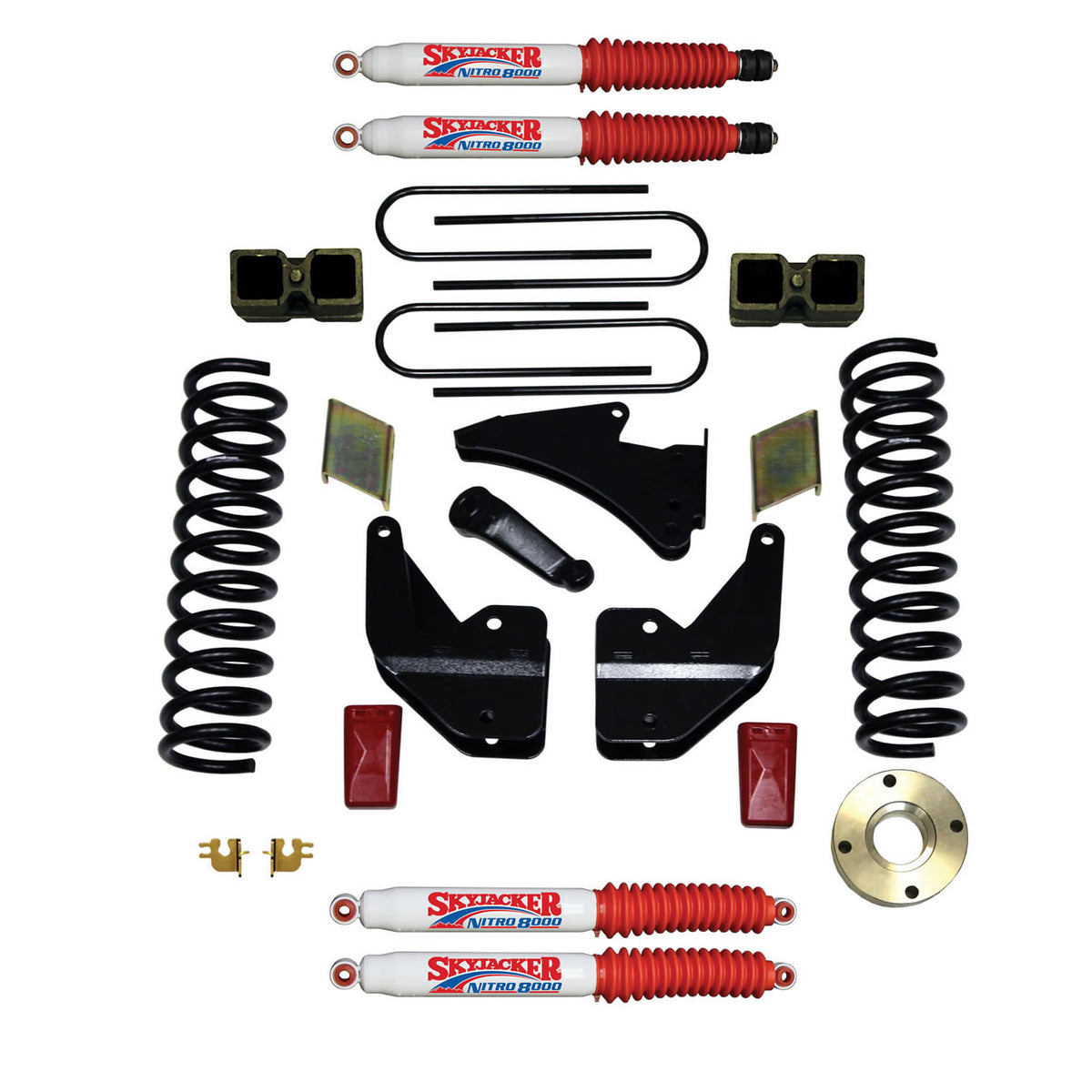 Skyjacker 6"KIT,13-15 RAM 3500 W/NITR - R13651K-N