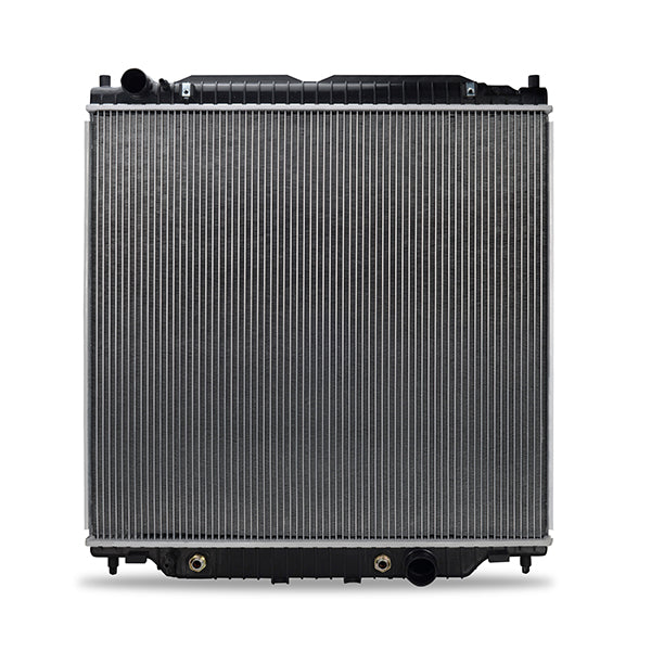 Mishimoto Ford 6.0L Powerstroke Replacement Radiator 2005-2007 - R2887-AT for 2005-2007 Ford F 250 - angle view
