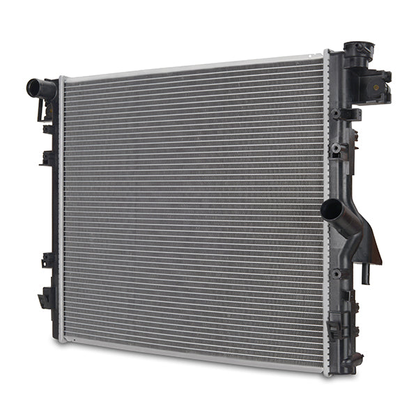 Mishimoto 07-15 Jeep Wrangler JK Replacement Radiator - Plastic - R2957-MT for 2007-2018 Jeep Wrangler - detail view