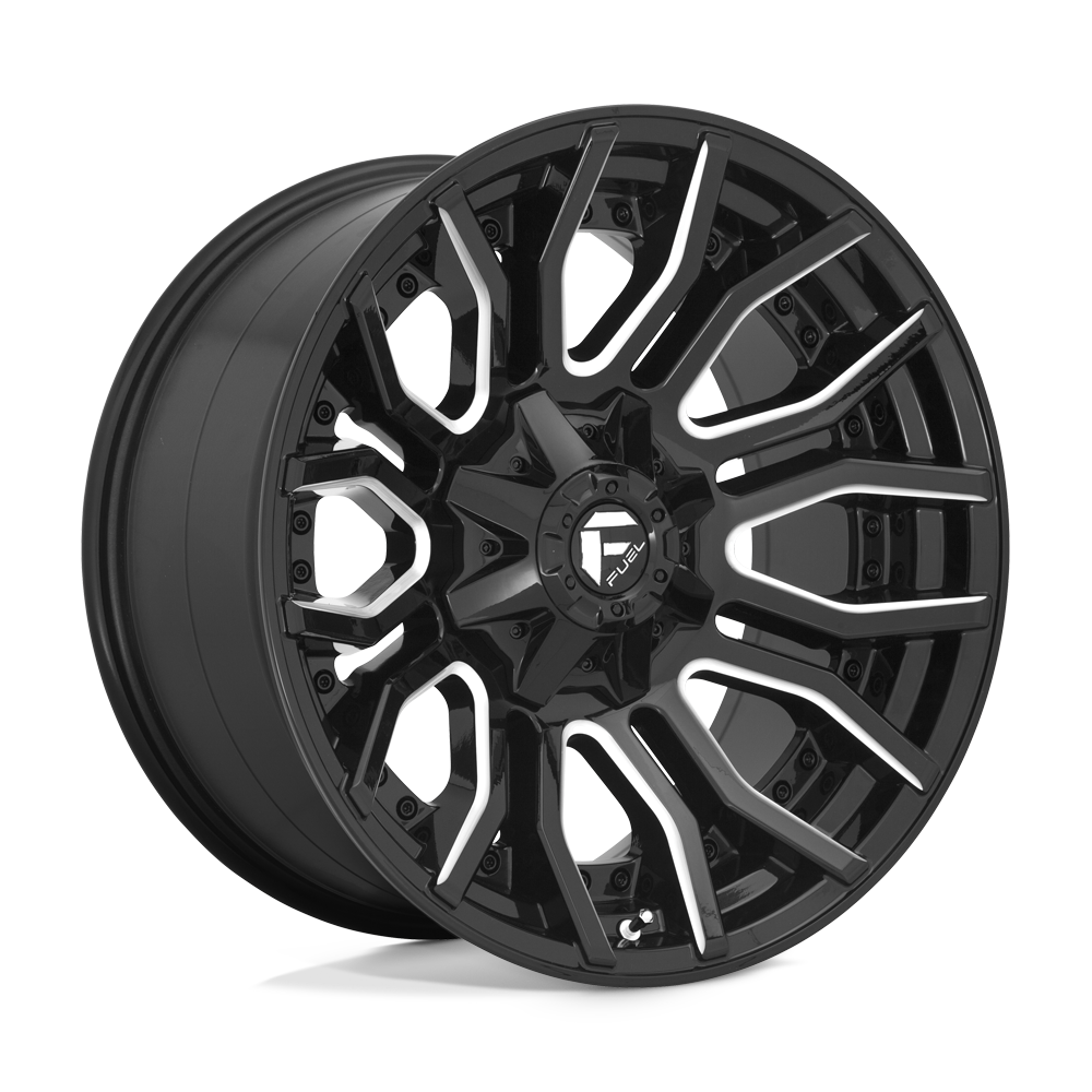 Fuel Off-Road D711 20X10 Gloss Black Milled 8x165.1 -18mm