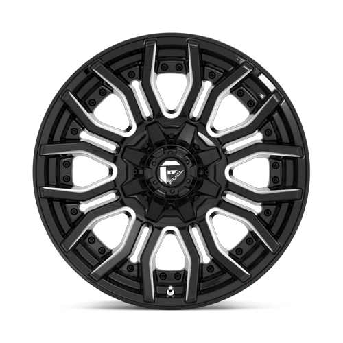 Fuel Off-Road D711 20X10 Gloss Black Milled 8x165.1 -18mm