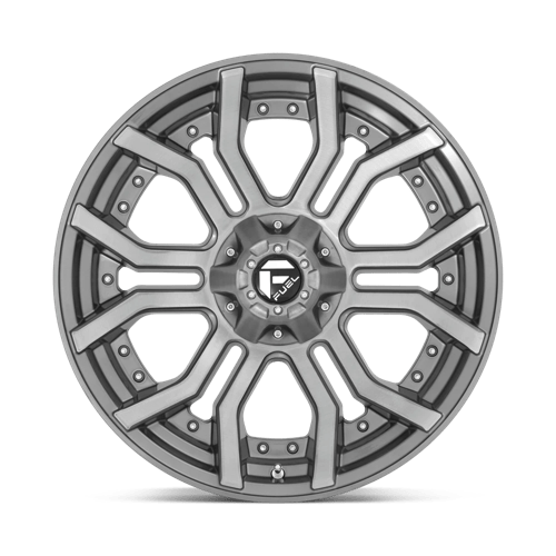 Fuel Off-Road D713 24X12 Brushed Gunmetal 5x127/5.5 -44mm