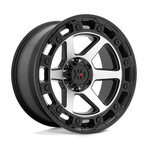 XD - XD862 17X9 6X5.5 S-blk Mach 00MM