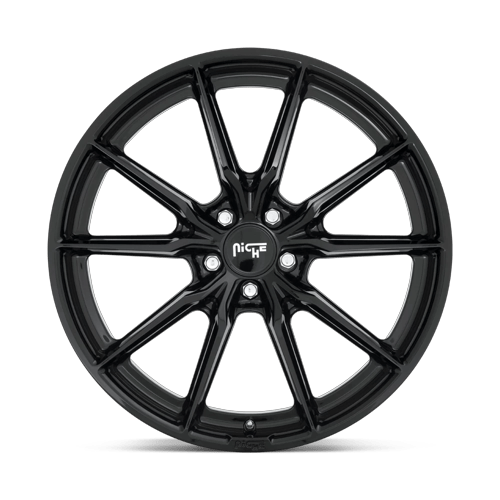 Niche 1PC M240 Rainier 19X9.5 5X112 +50MM Gloss Black